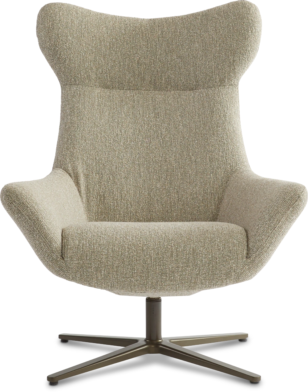 Fauteuil Joe metalen draaivoet Dyyk